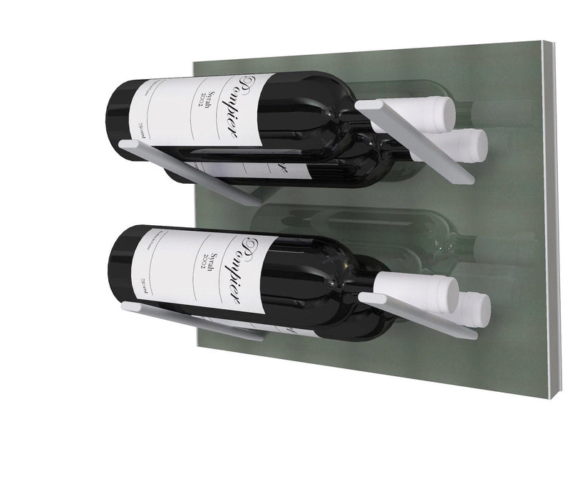 STACT Premier L-type Wine Rack - Gunmetal Gray & Silver
