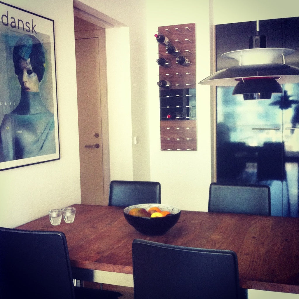 dining room wine storage, danish design
