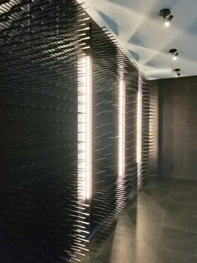 large wine room modern design