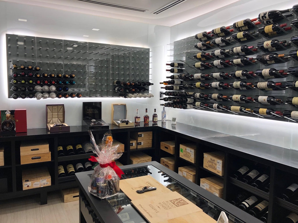 luxury wine room