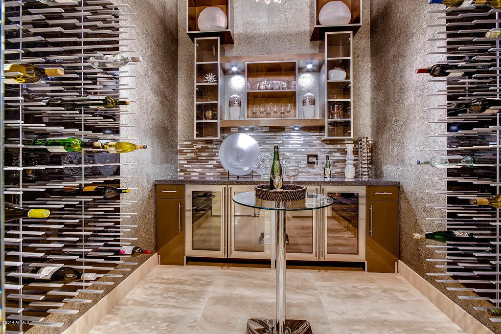 luxury wine cellar