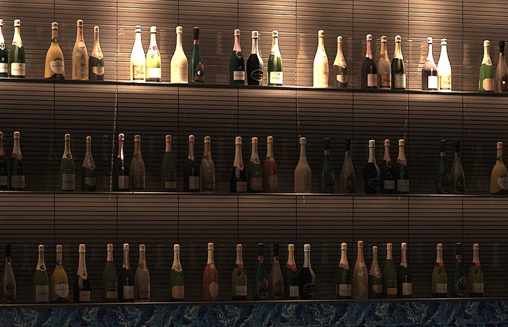 wine shelf panels