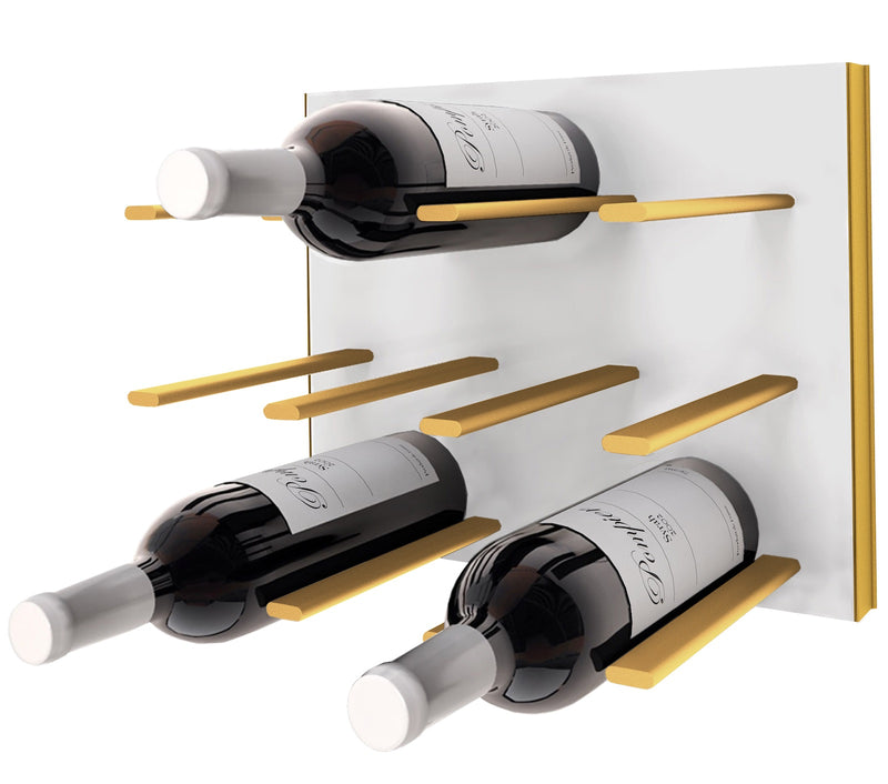 STACT Premier C-type Wine Rack - White & Gold