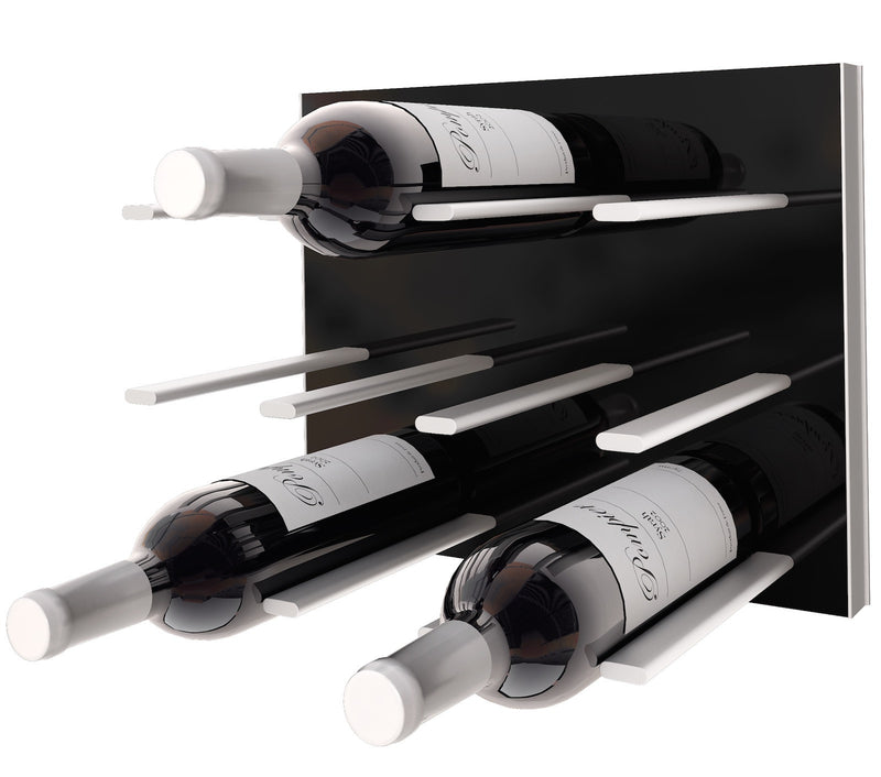 STACT Premier C-type Wine Rack - Piano Black & Silver