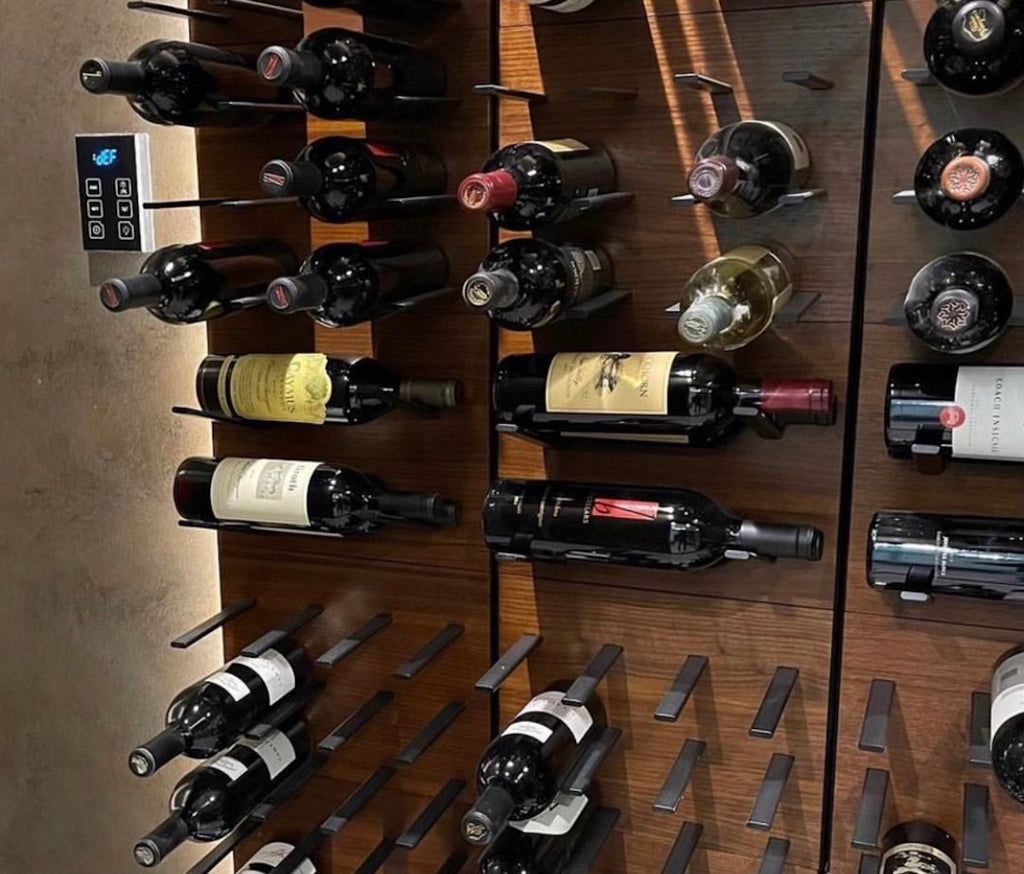 climate controlled wine storage room