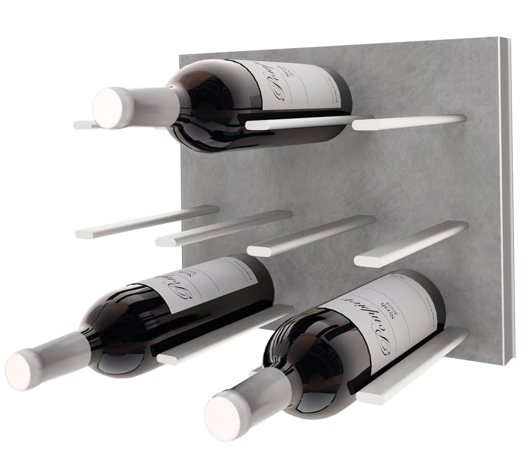 STACT Premier C-type Wine Rack - Concrete & Silver