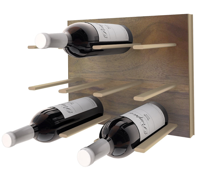  STACT Premier C-type Wine Rack - Walnut & Bronze