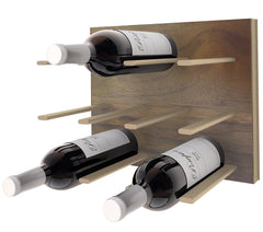 STACT Premier C-type Wine Rack - Walnut & Bronze