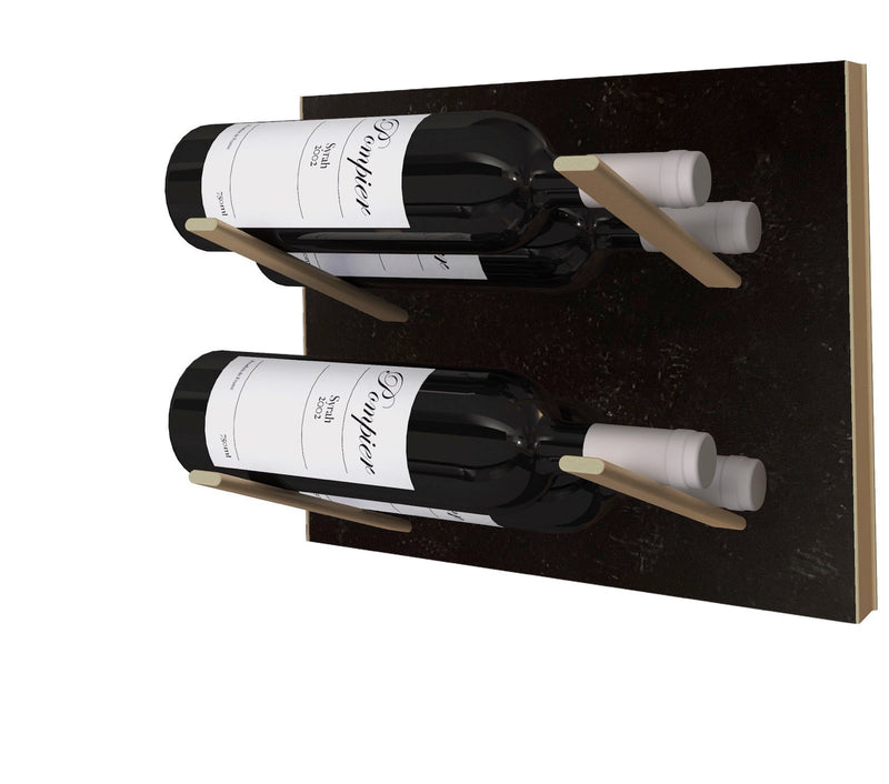  STACT Premier L-type Wine Rack - Pietra Nera & Bronze