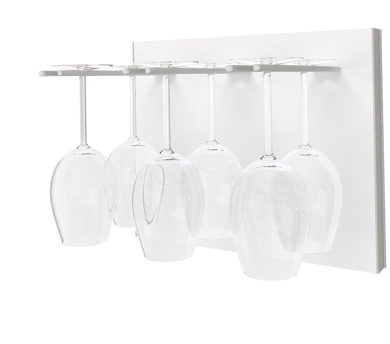  STACT Premier Stemware Rack - White & Silver