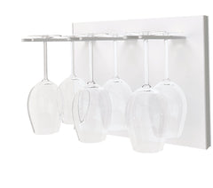 STACT Premier Stemware Rack - White & Silver