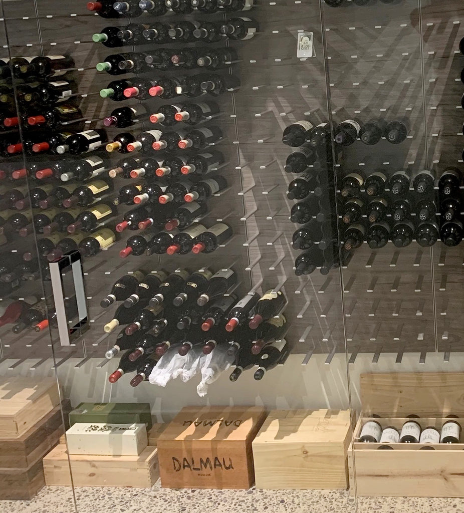 Wall Wine Rack Wall System, STACT Gray Oak – STACT Wine Racks