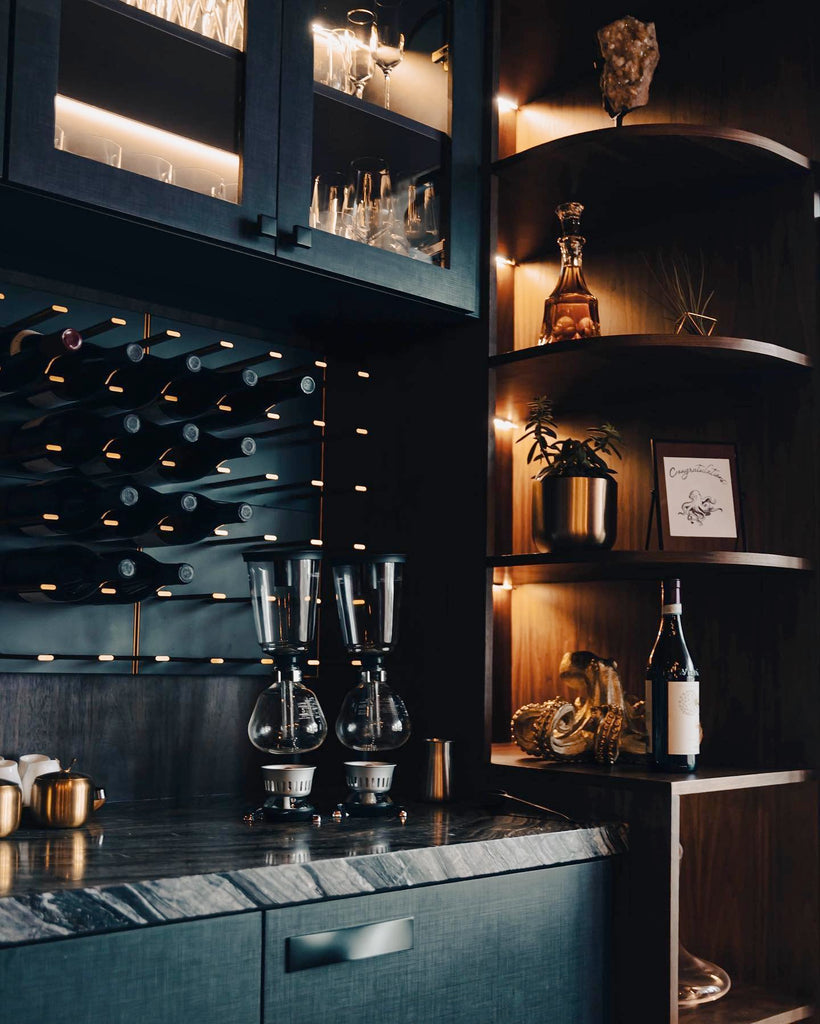 luxury bar and wine storage design inspiration