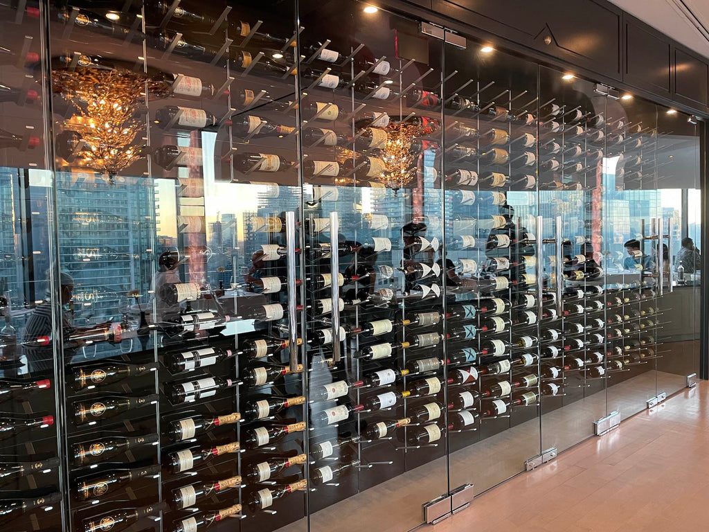 luxury wine cellar racking