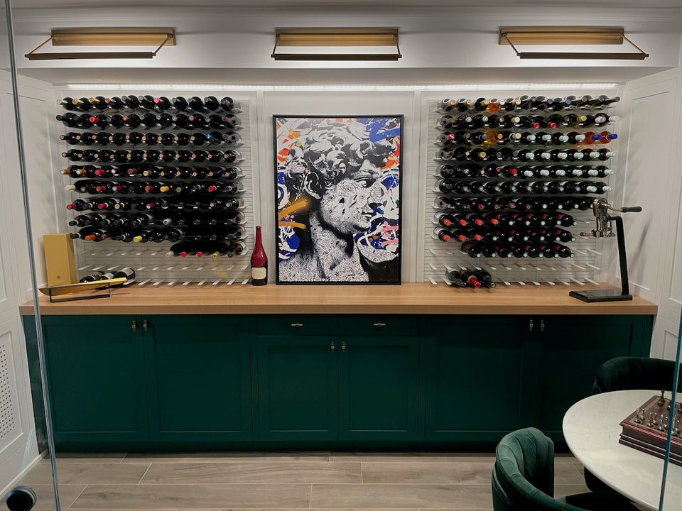 luxury wine room - hamptons ny