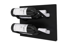 label-out wine rack - blackout