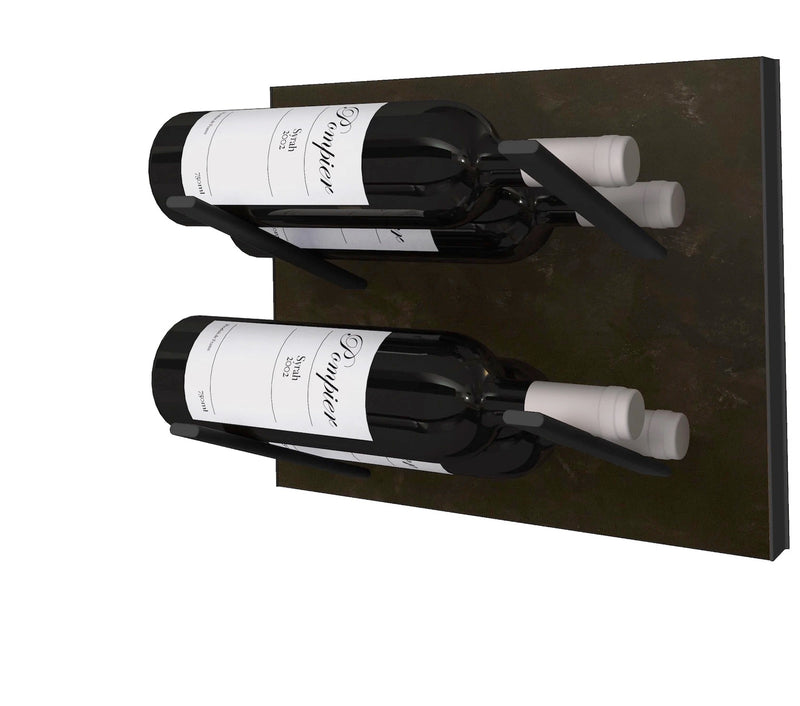  STACT Premier L-type Wine Rack - Pietra Nera & Black