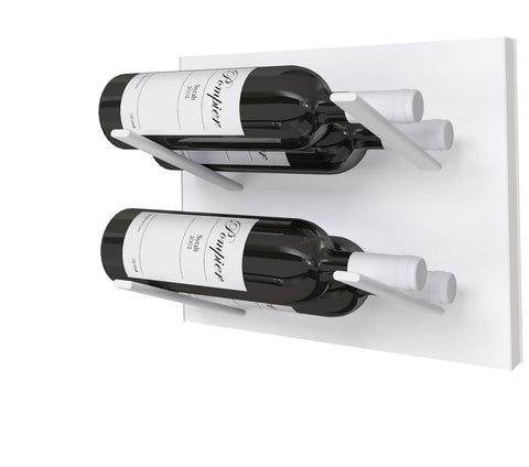 label-out wine rack - whiteout