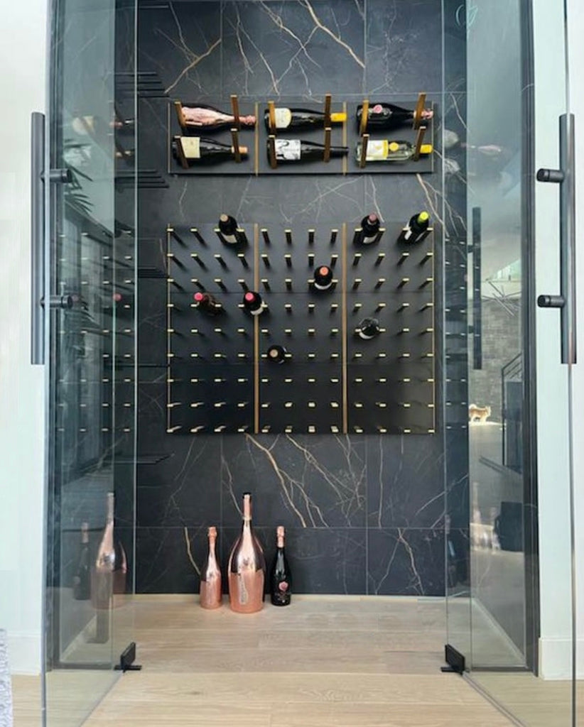 easy DIY wine cellar design