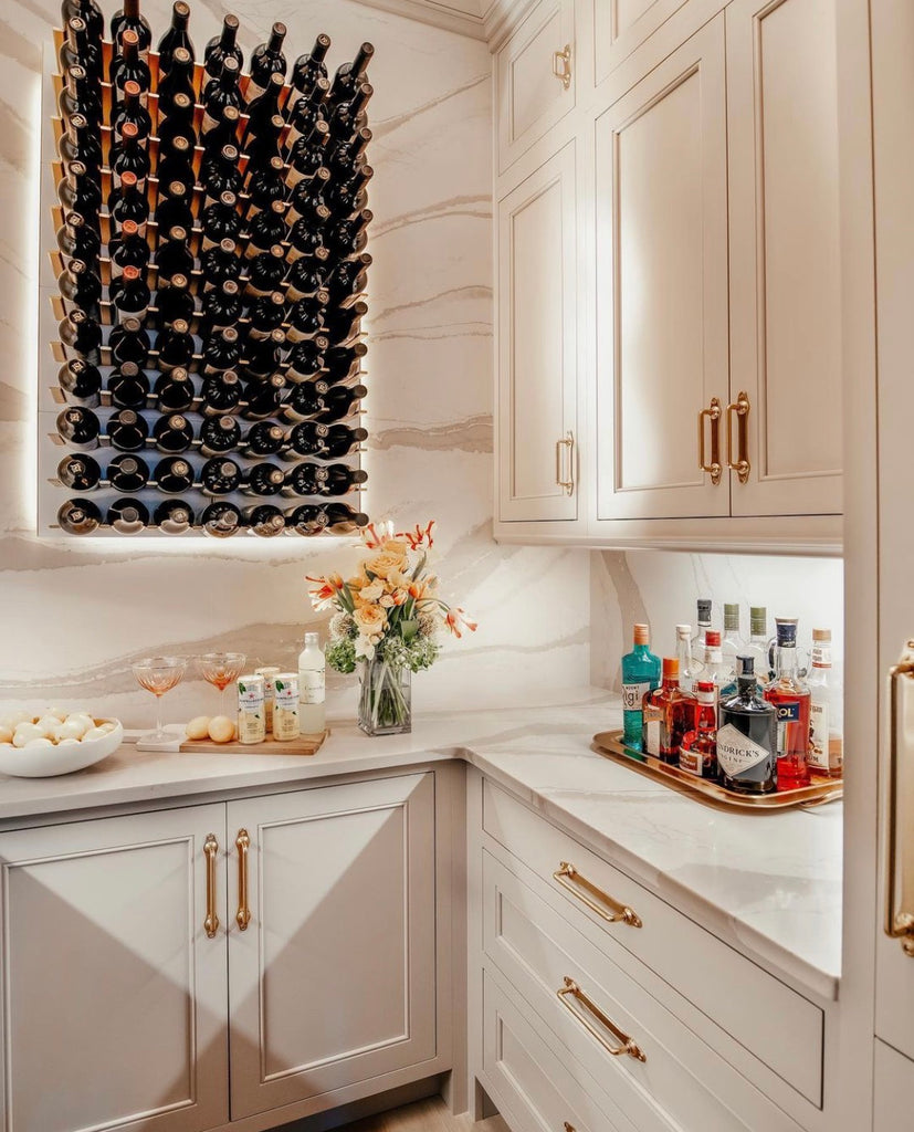 White Kitchen Cabinet Wine Rack 6 Wine Storage Solutions You Can DIY