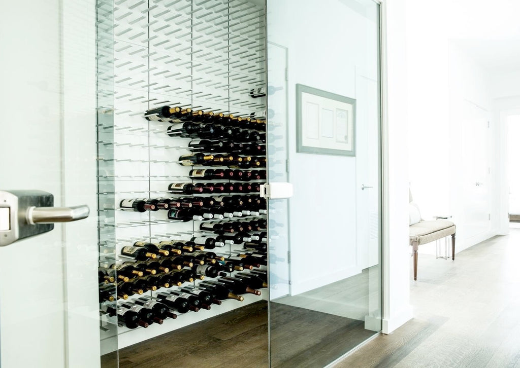 STACT Premier C-type Wine Rack - Pure White & Silver
